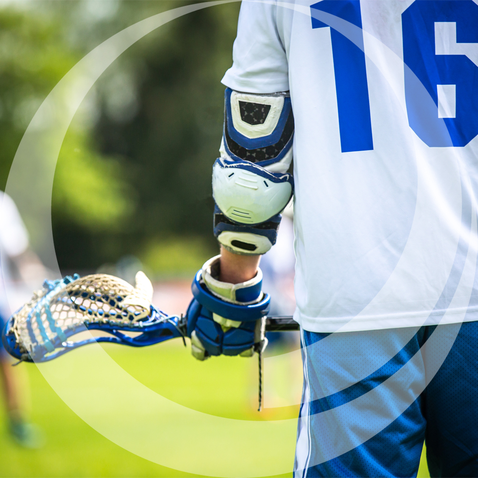 lacrosse player