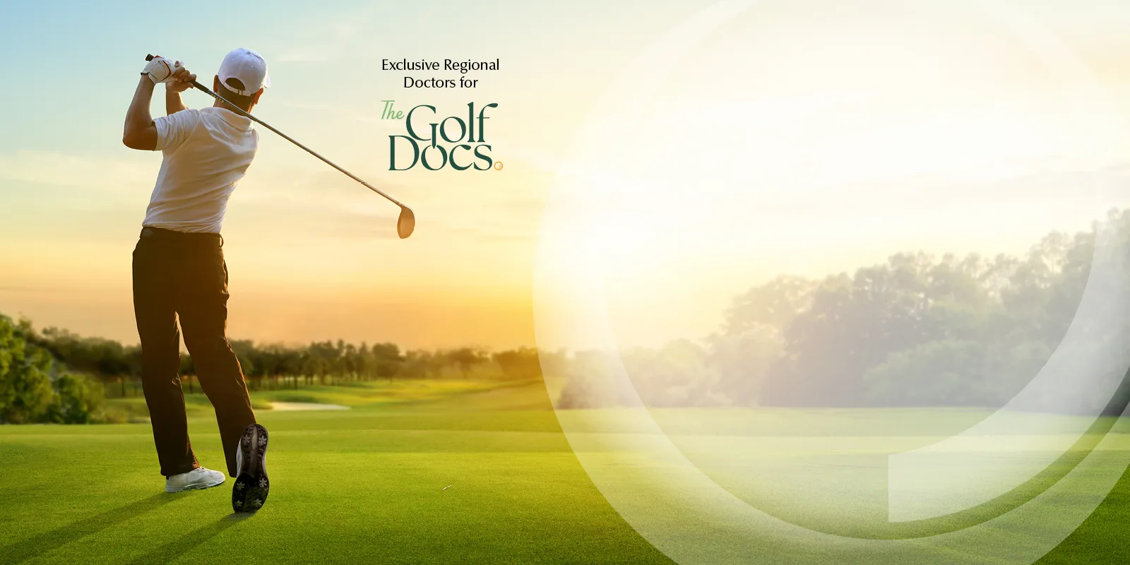 Exclusive Regional Doctors for The Golf Docs