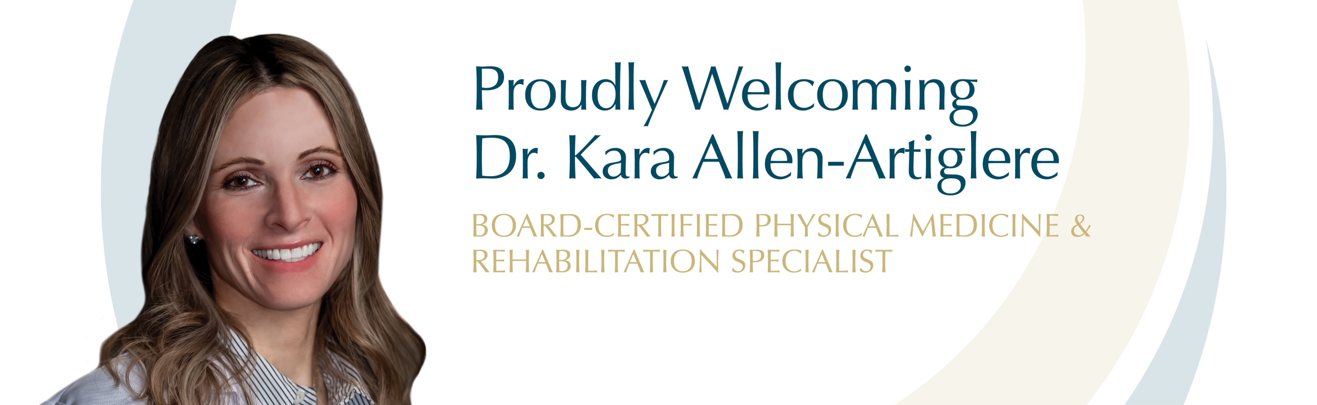 Proudly Welcoming Dr. Kara Allen-Artiglere