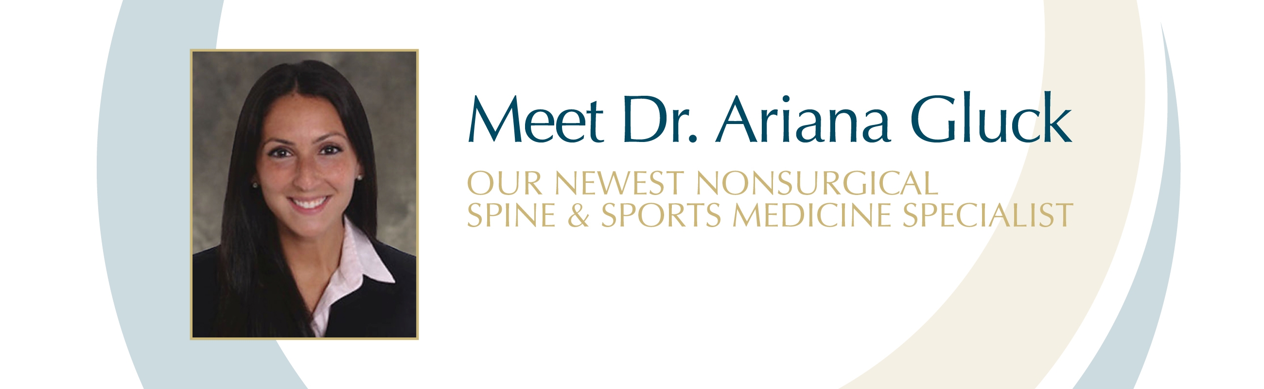 Meet Dr. Ariana Gluck