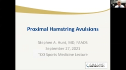 Proximal Hamstring Avulsions (Sept. 27, 2021)