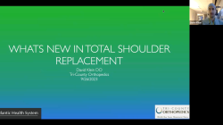 What's New in Total Shoulder Replacement